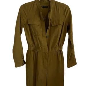 BANANA REPUBLIC *NEW WITH TAGS* Tencel Jumpsuit Utility Jogger! Cindered Olive